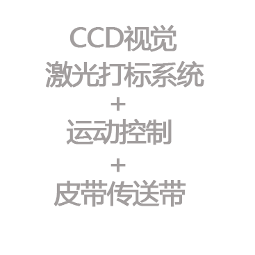 CCD视觉激光打标系统+运动控制+皮带传送带